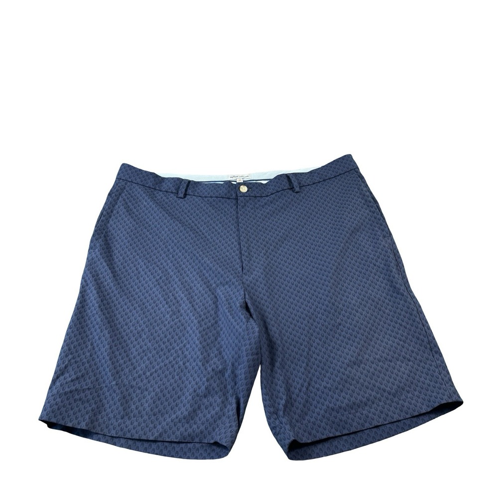 Peter Millar Blue Skull AOP Salem Mens Performance Chino Short Size 38